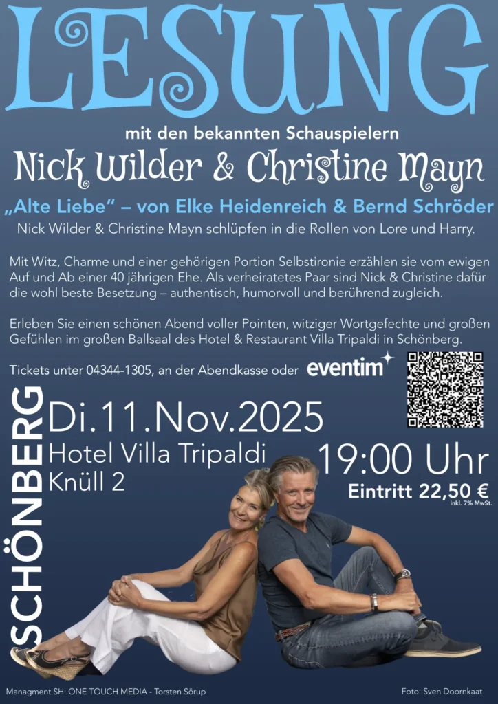 Lesung "Alte Liebe" am 11.11.2025
