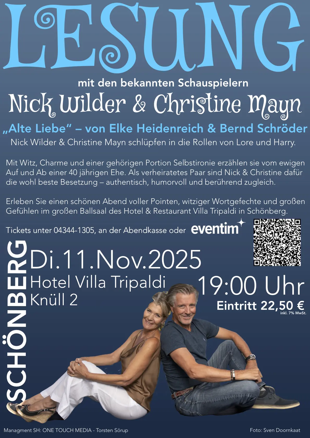 Lesung "Alte Liebe" am 11.11.2025